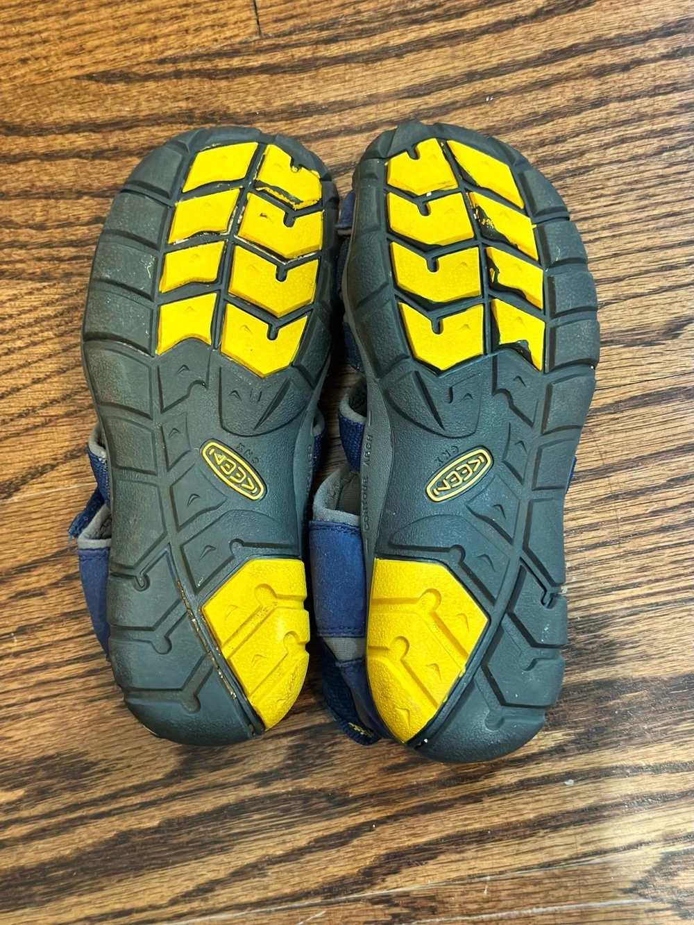 Keen Navy Blue Kids Closed-Toe Outdoor Sandals